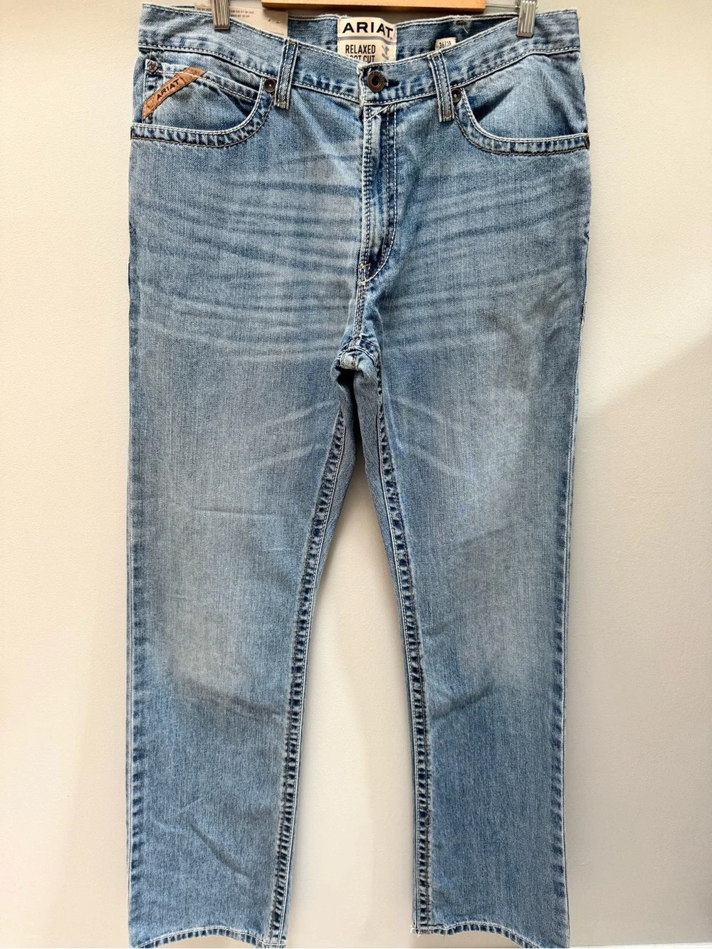 NWT! Ariat M4 Jeans Men’s 36x38 Relaxed Bootcut Western Work Denim